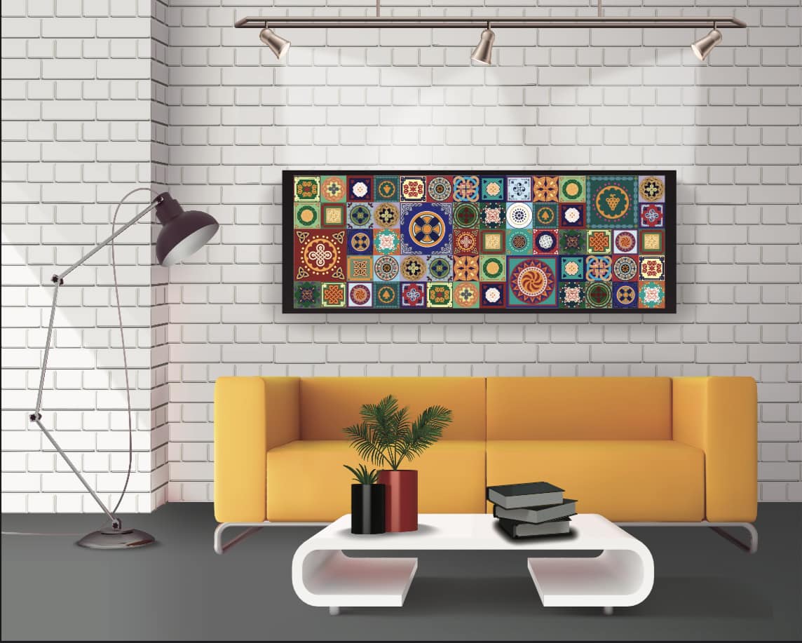 Wall decor colorful collection