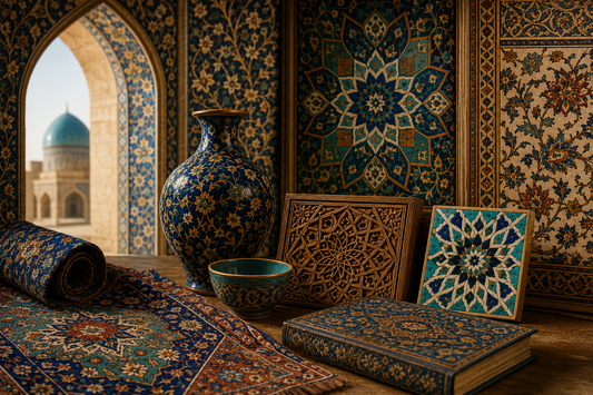Persian ornament patterns and decorative arts