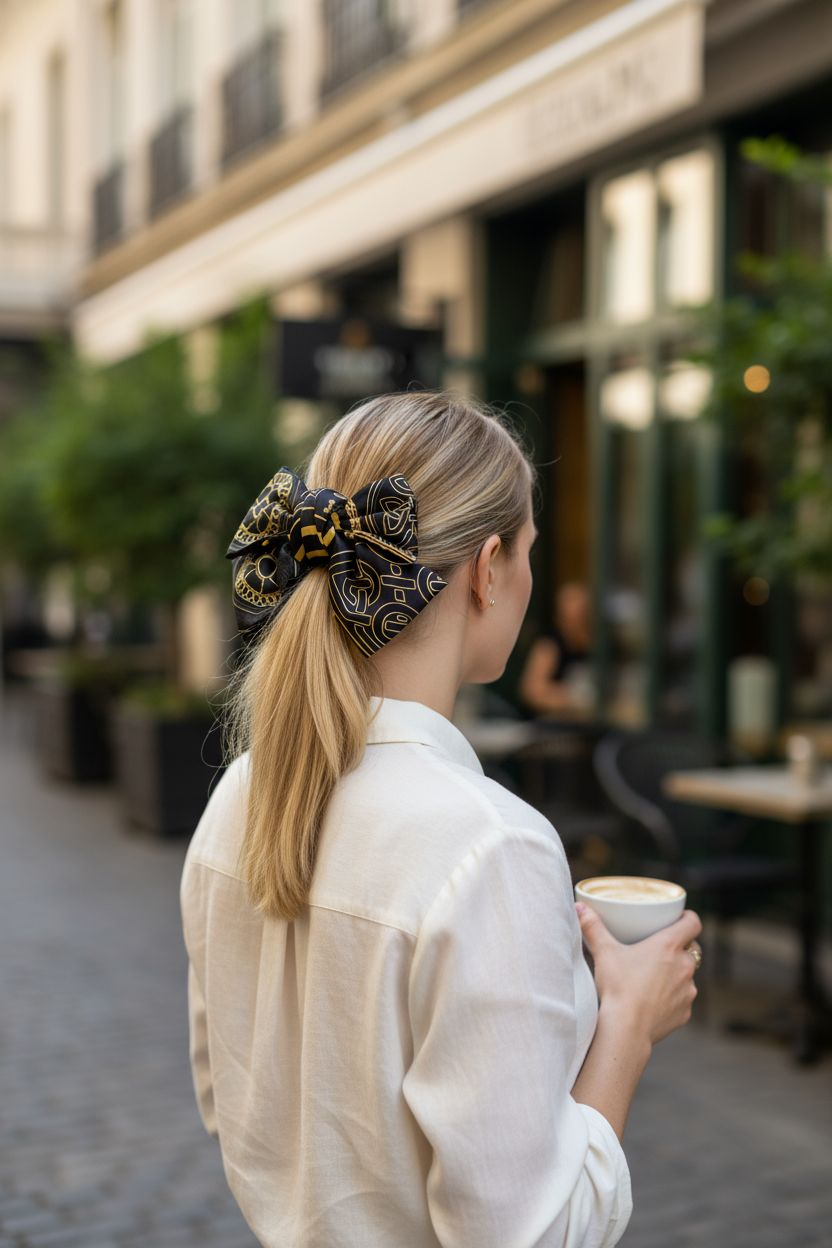 Hair accessories, black collection