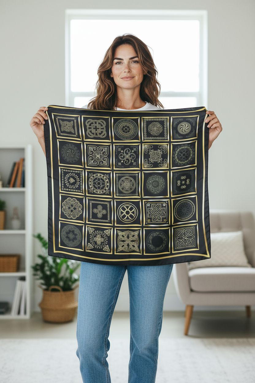 Georgia-Inspired Scarf – Echoes from East and West