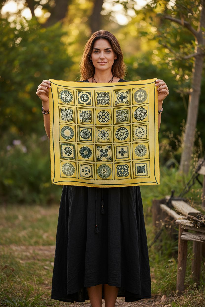 Georgia-Inspired Scarf – Echoes from East and West