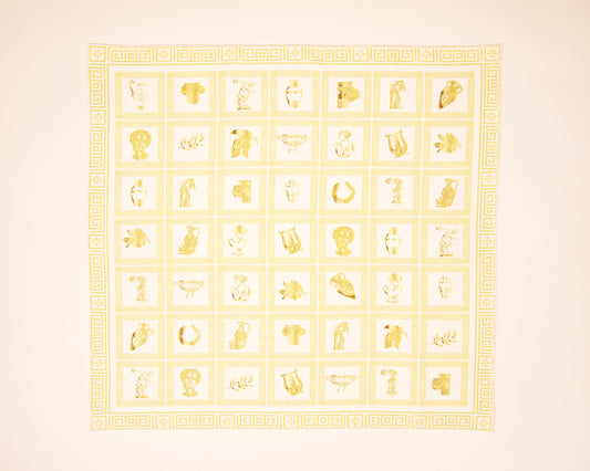 Greece-Inspired Scarf – Where Myth Meets Harmony