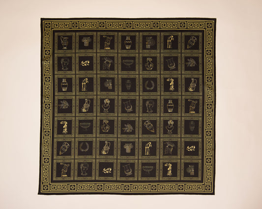 Greece-Inspired Scarf – Where Myth Meets Harmony