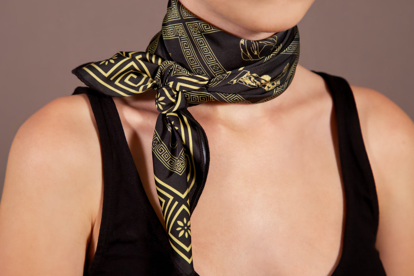 Greece-Inspired Scarf – Where Myth Meets Harmony