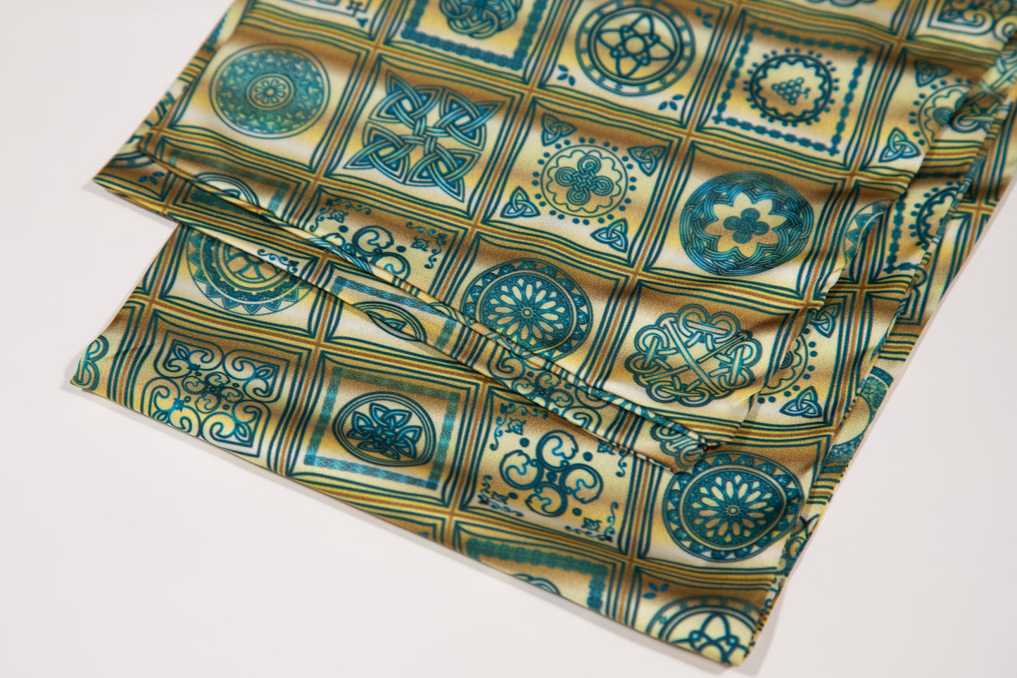 Men’s Silk Scarf – Inspired by Traditional Georgian Ornament