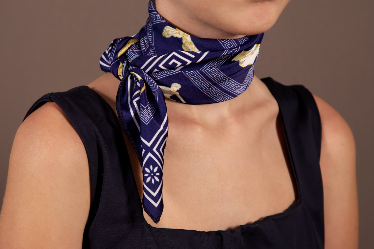 Greece-Inspired Scarf – Where Myth Meets Harmony