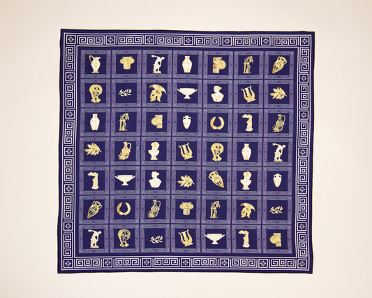 Greece-Inspired Scarf – Where Myth Meets Harmony