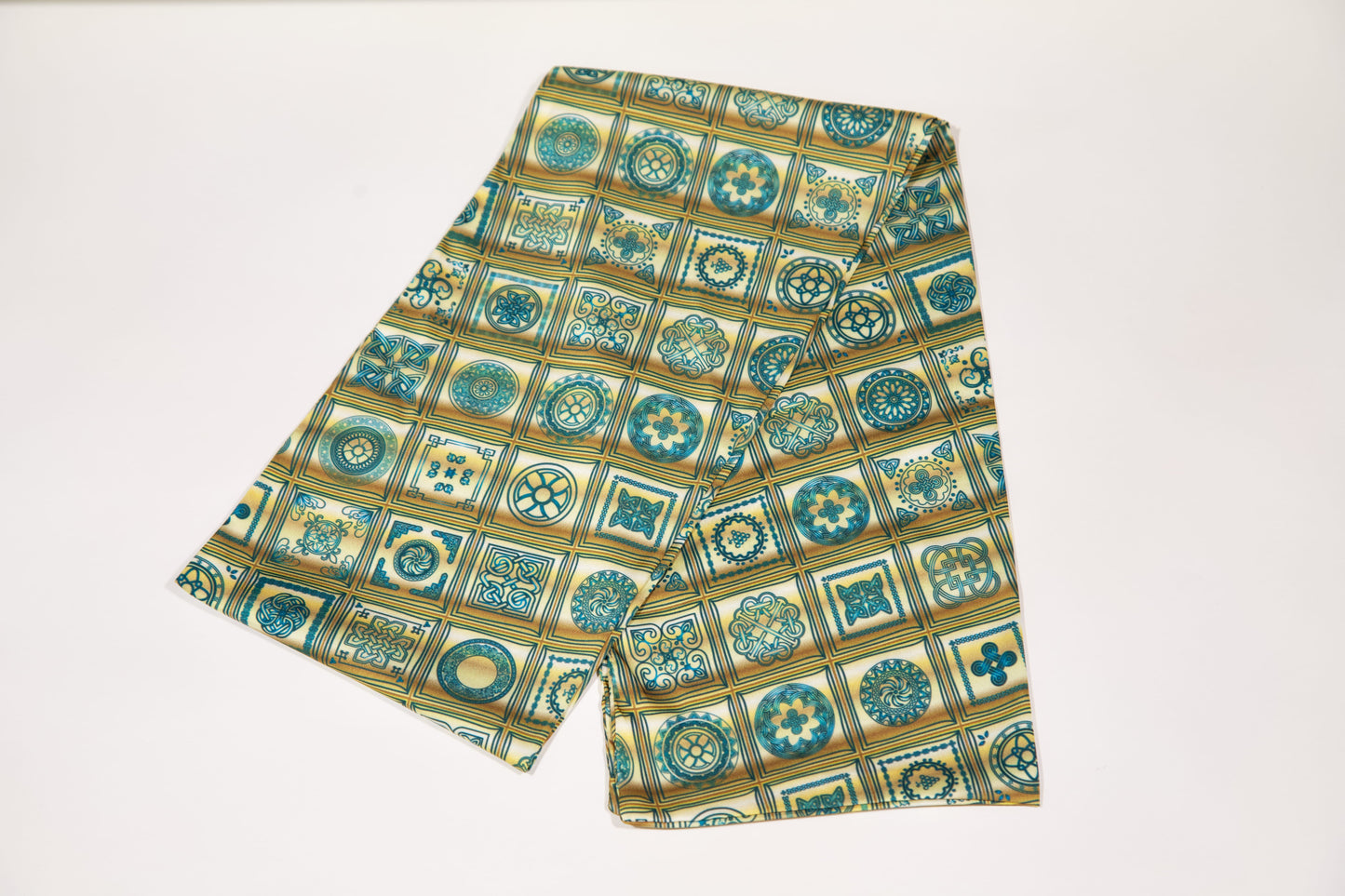 Men’s Silk Scarf – Inspired by Traditional Georgian Ornament
