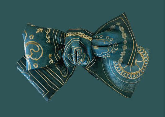 Hair accessories, green collection