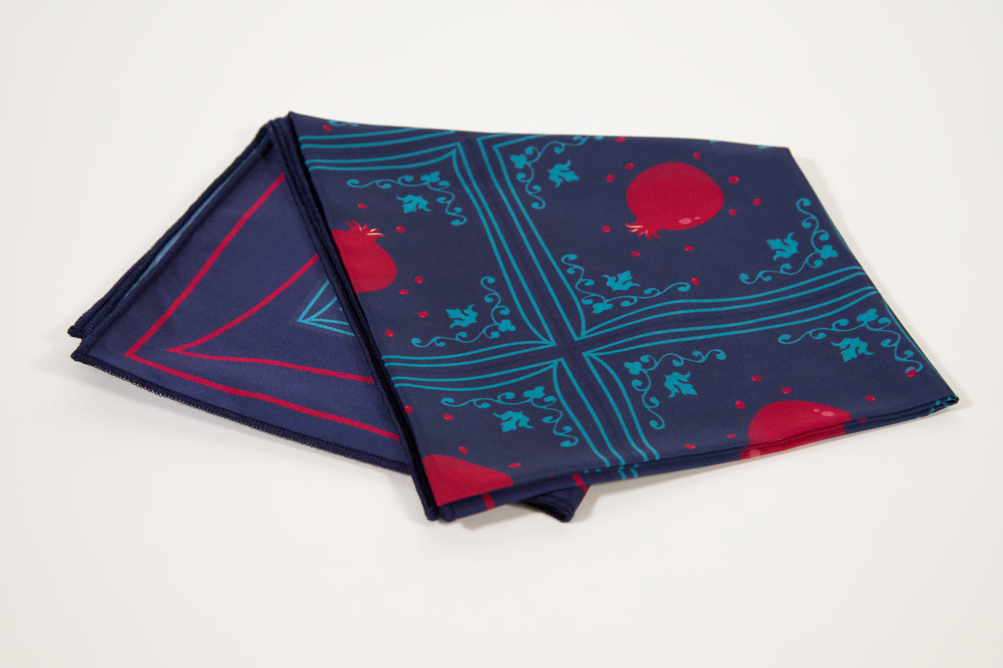 Pomegranate Scarf – Symbol of Life, Love, and Renewal