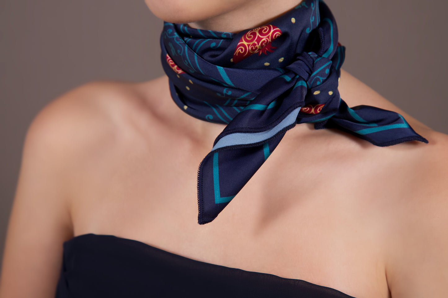 Pomegranate Scarf – Symbol of Life, Love, and Renewal