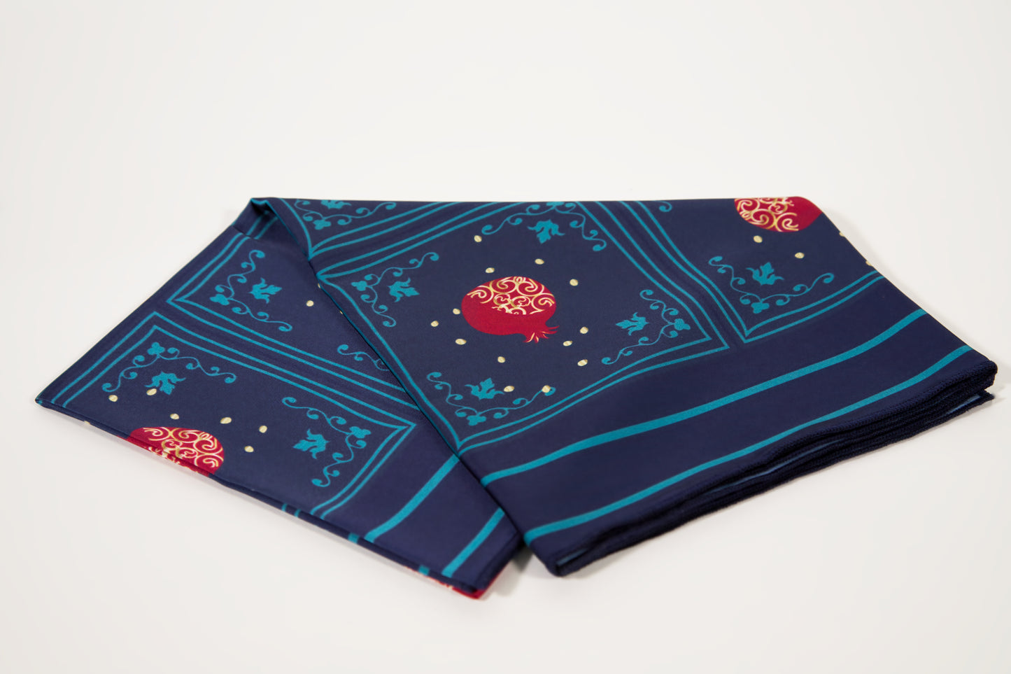 Pomegranate Scarf – Symbol of Life, Love, and Renewal