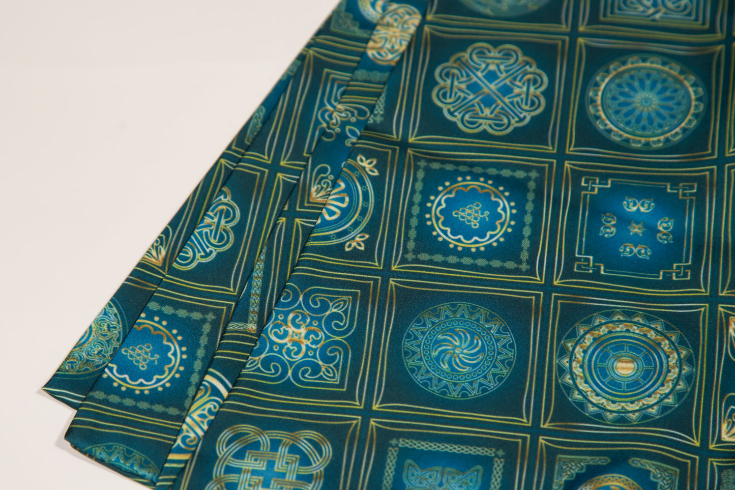 Men’s Silk Scarf – Inspired by Traditional Georgian Ornament