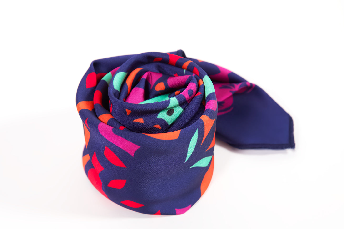 India-Inspired Scarf – Mandala in Motion