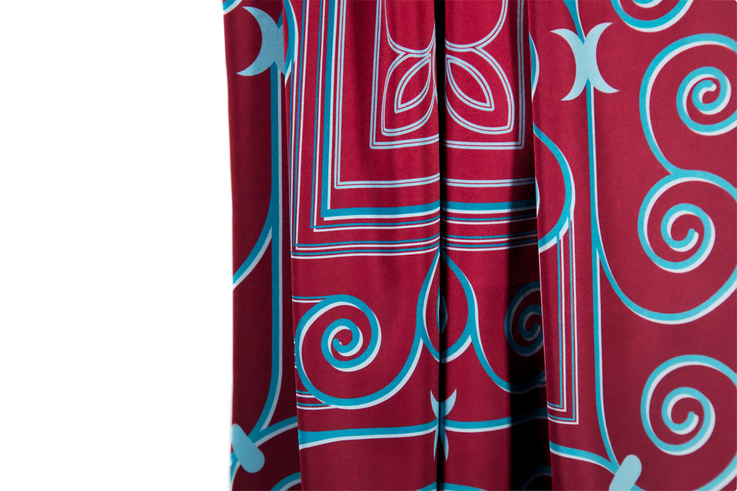 Flow of Symbols ornamented scarf first edition – pattern close-up detail