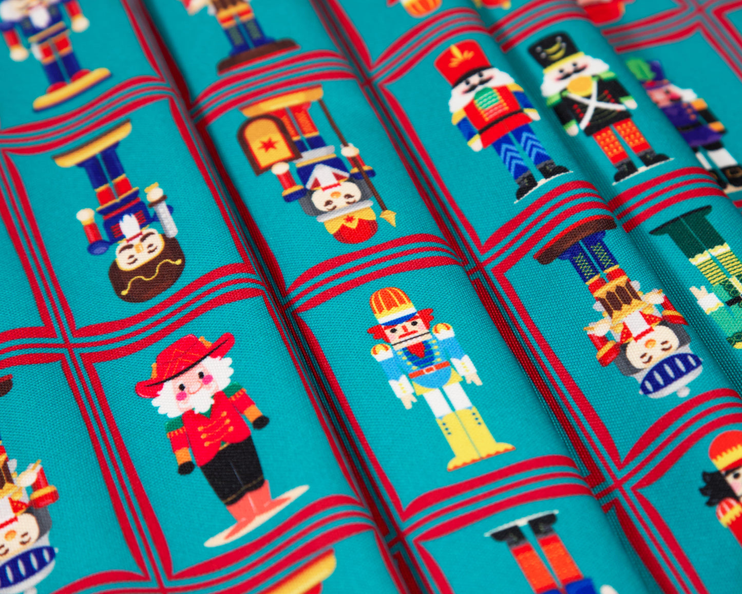 Nutcracker table runner – full runner length photo