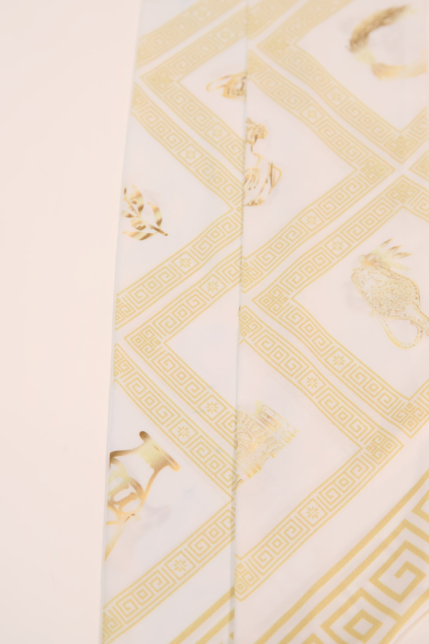 Ancient Greece inspired silk scarf thin version – gift packaging