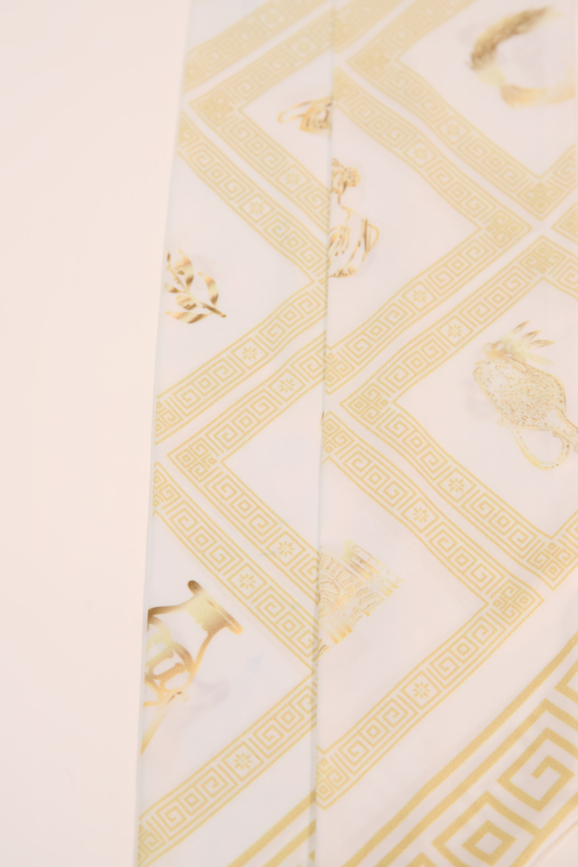 Ancient Greece inspired silk scarf thin version – gift packaging