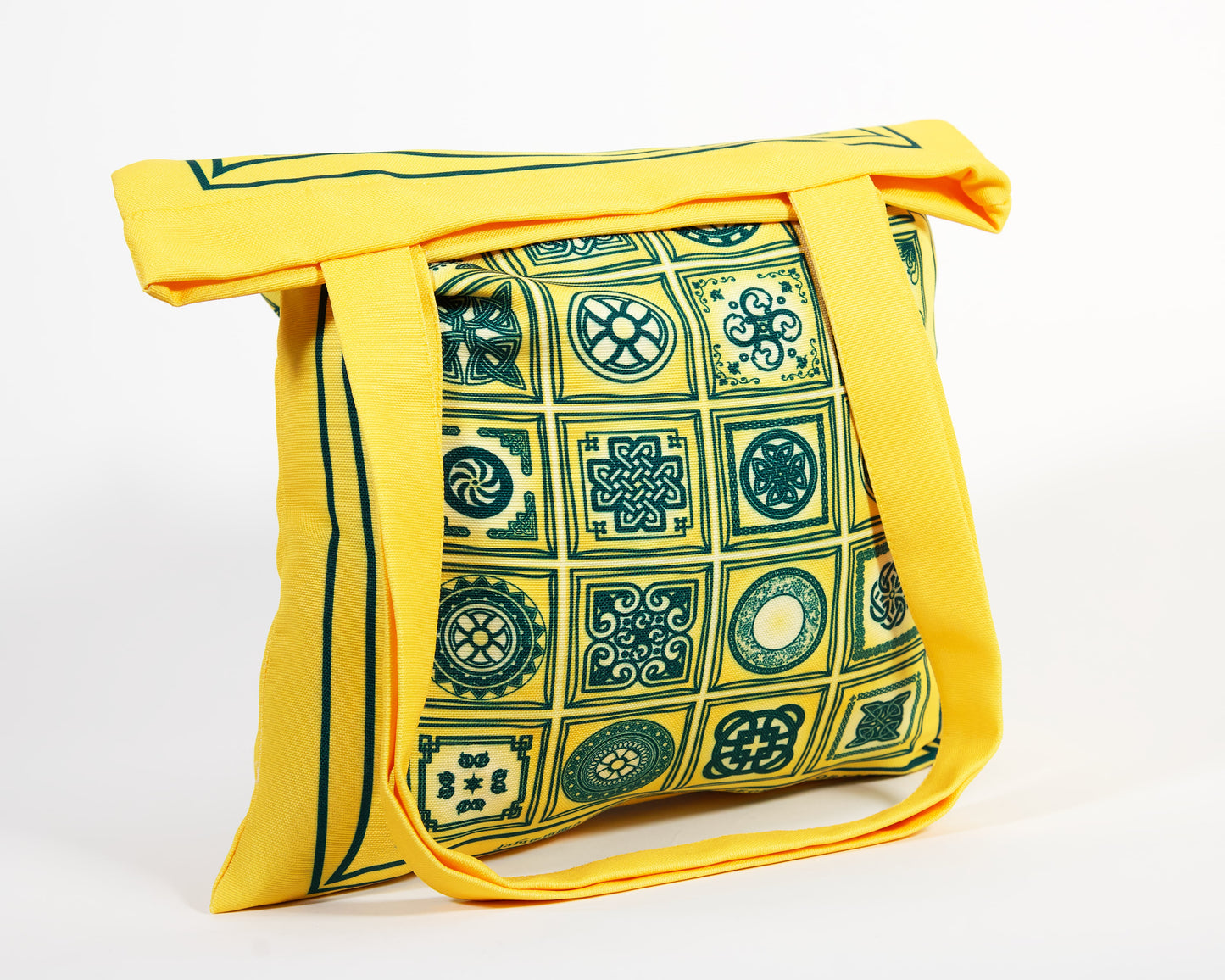 Canvas Tote Bag with Georgian Ornament